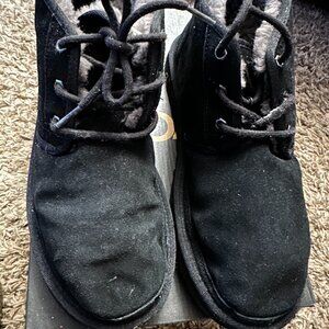 USED UGG Men's Neumel Suede Casual Black Boots